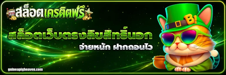 เว็บสล็อตรับเครดิตฟรี